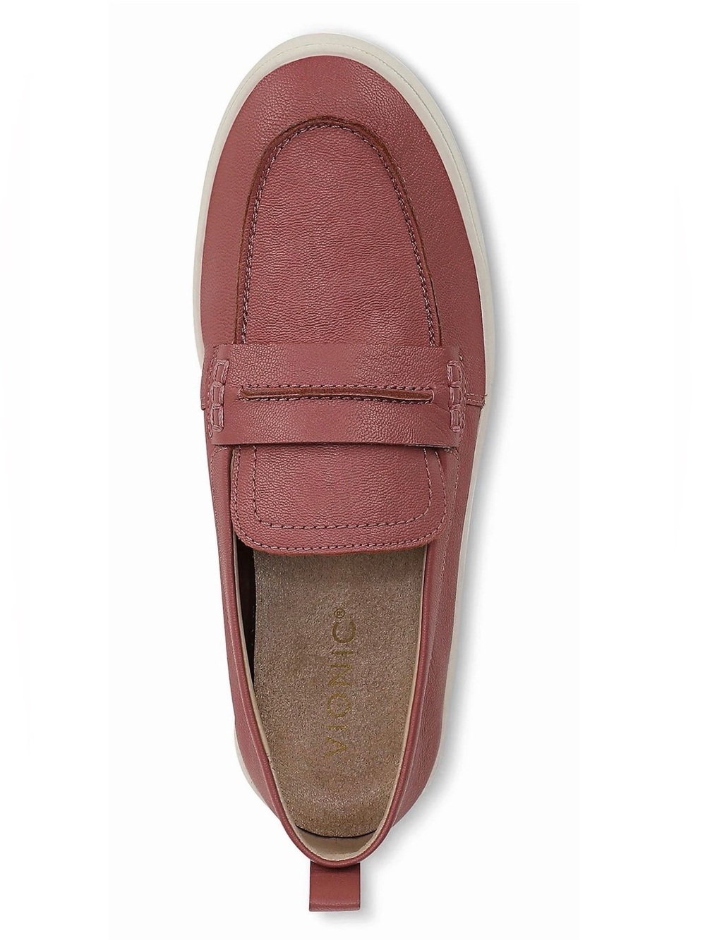Vionic Women’s Slip-On Loafer in Dusty Rose with Cream Sole Size 8 - Picture 4 of 16